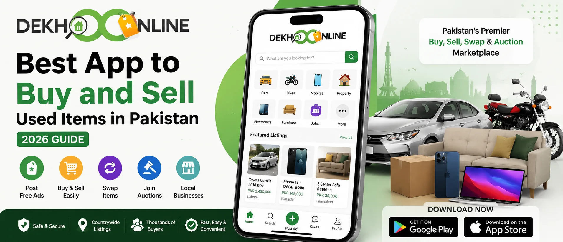 Best App to Buy and Sell Used Items in Pakistan (2026 Guide)
