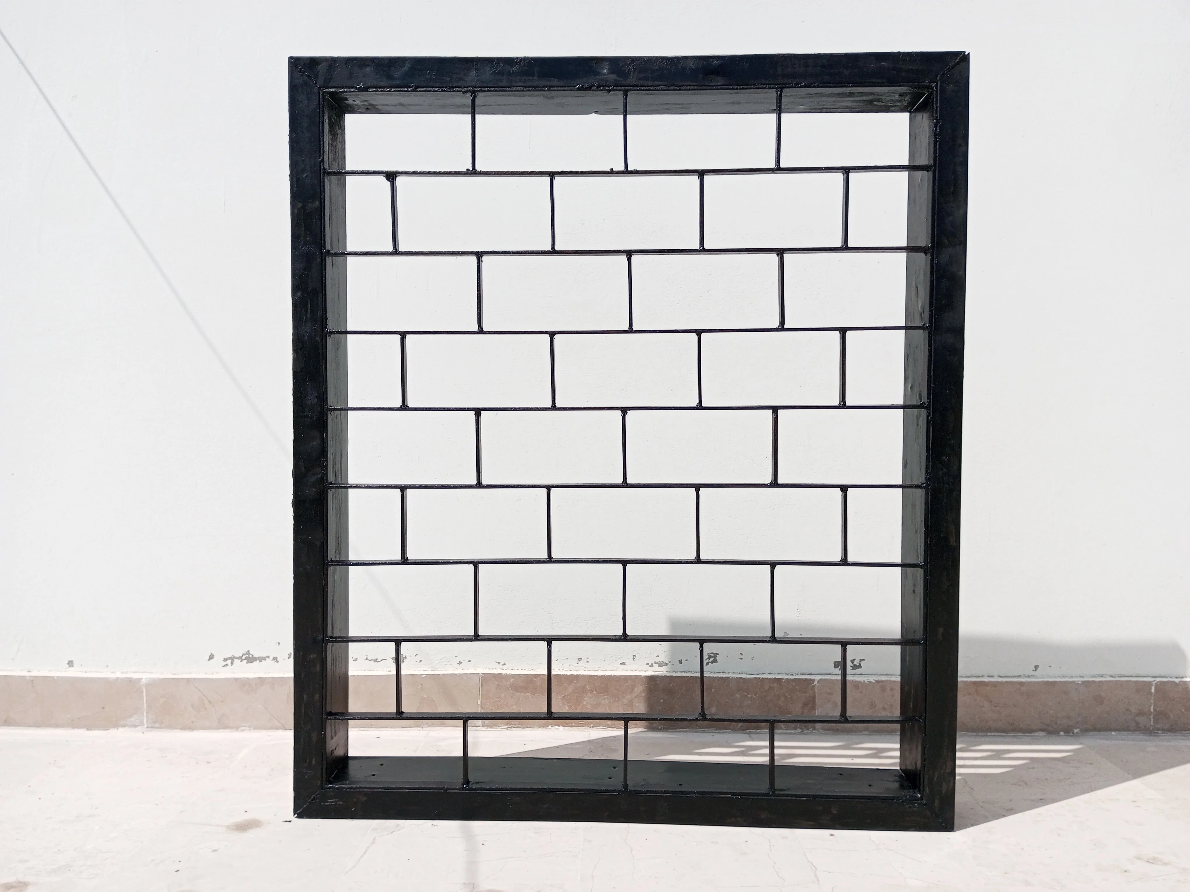 Steel Choukat Window Grill – Excellent Condition