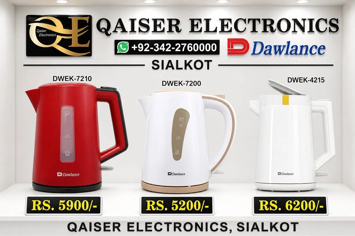 Dawlance Electric Kettle Collection | Fast Boiling | Premium Quality | Official Warranty
