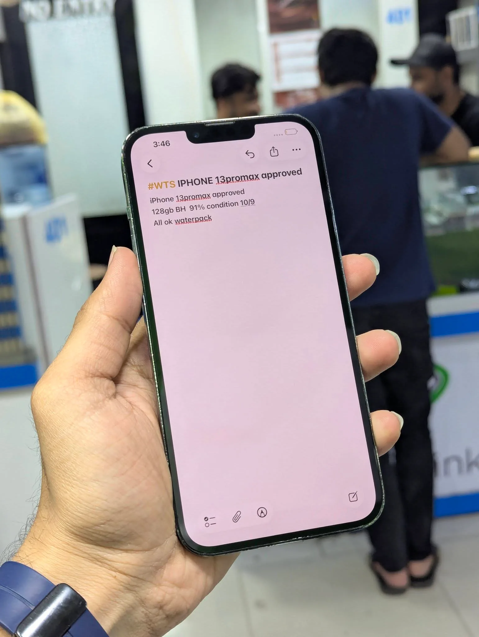 π± Apple iPhone 13 Pro Max 128GB | PTA Approved | Physical + eSIM | 91% Battery Health