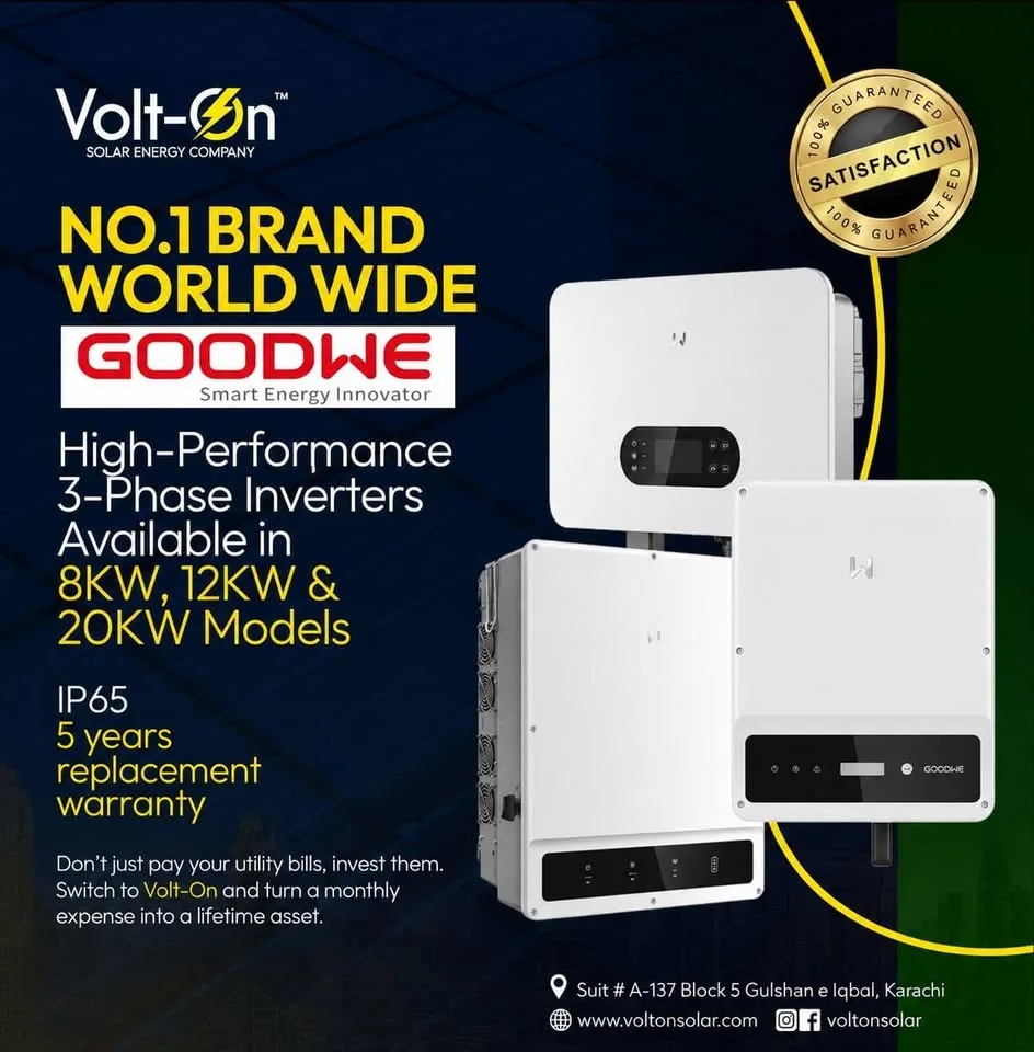 GoodWe 3-Phase Hybrid Inverters – Best Price
