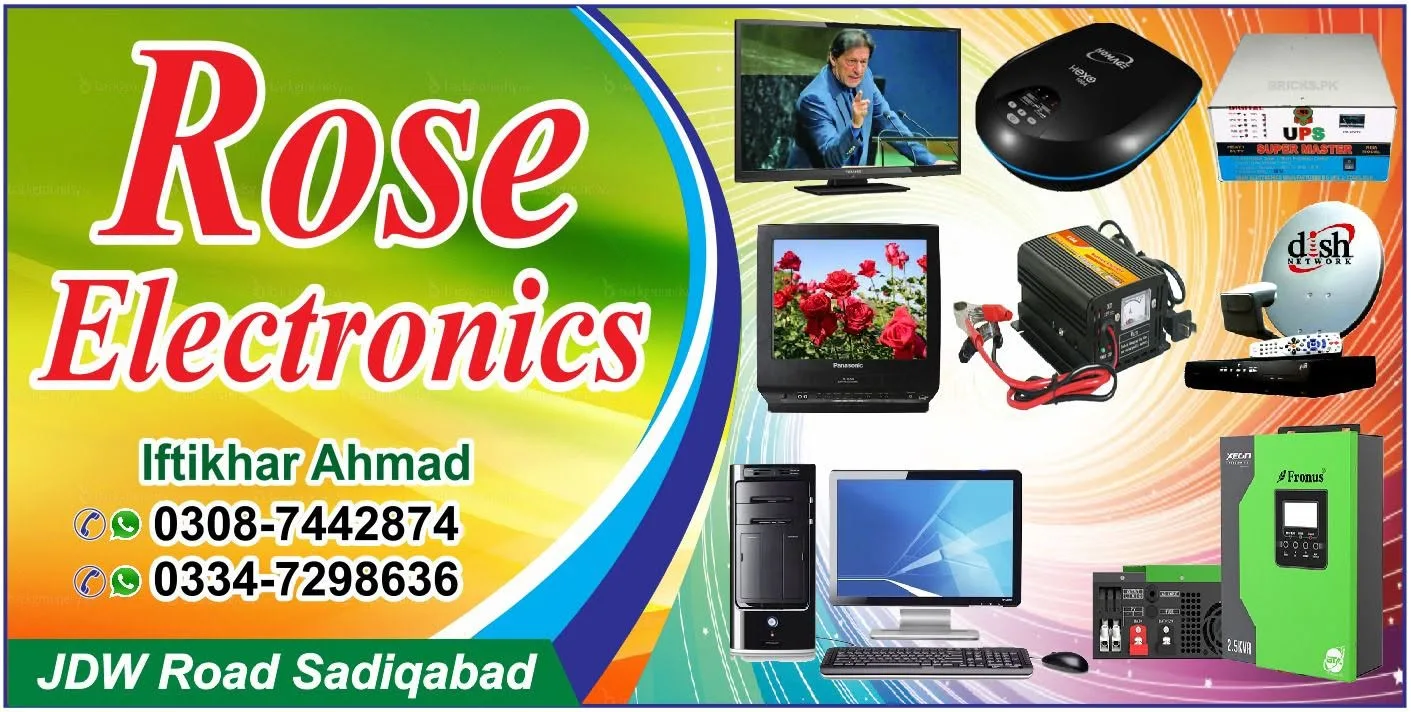 Rose Electronics β Complete Electronics & Solar Solutions