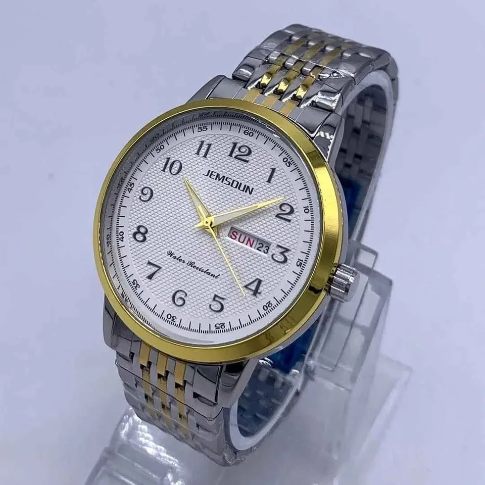 Premium Waterproof Men's Watch | 1 Year Warranty | Stainless Steel Luxury Design