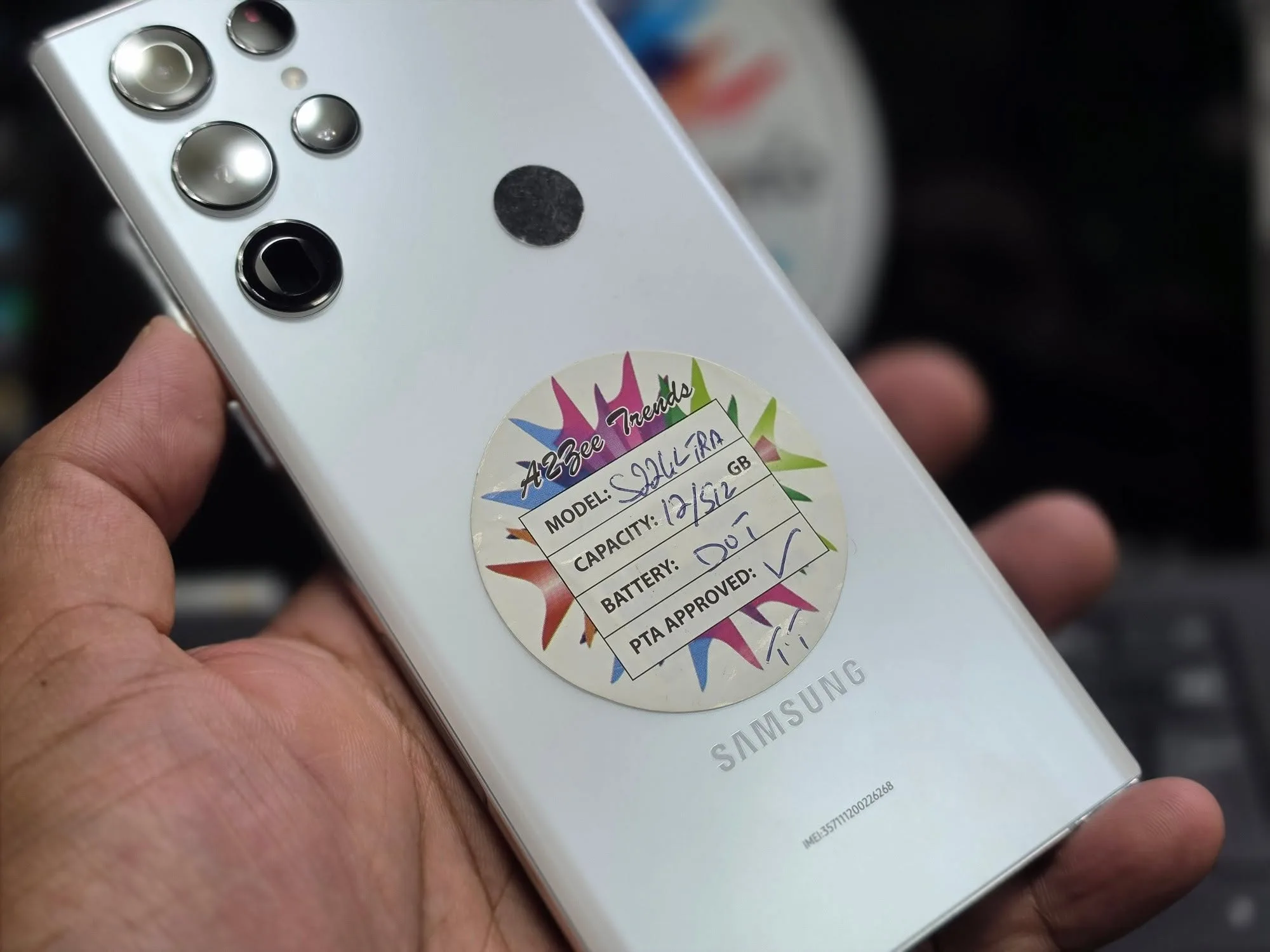 Samsung Galaxy S22 Ultra 512GB | Official PTA Approved | 12GB RAM | Lahore