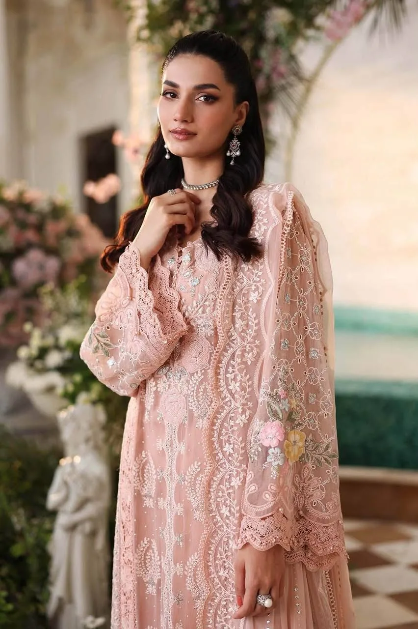 👗 Maria B Chiffon Embroidered Collection 2026 | Unstitched Master Replica | Wholesale