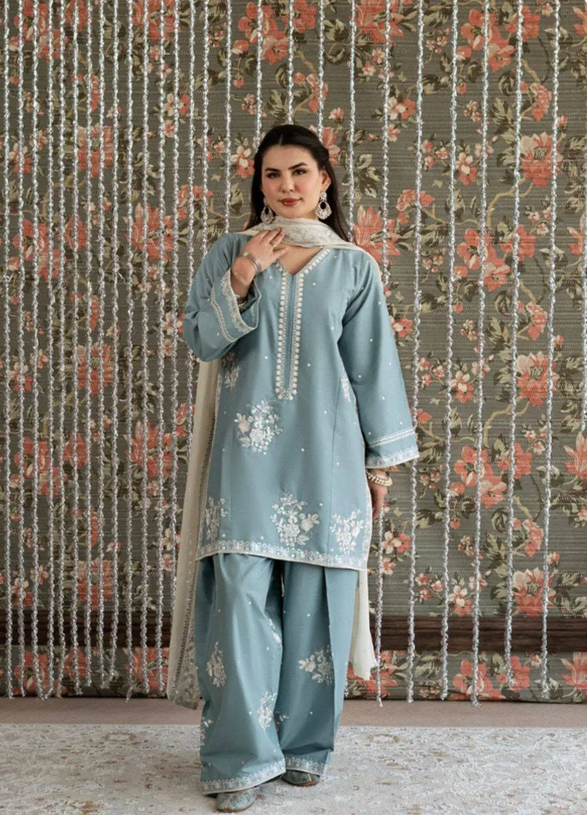 Batik 3 Piece Summer Lawn Collection | Premium Air Jet Lawn | Embroidered Suit