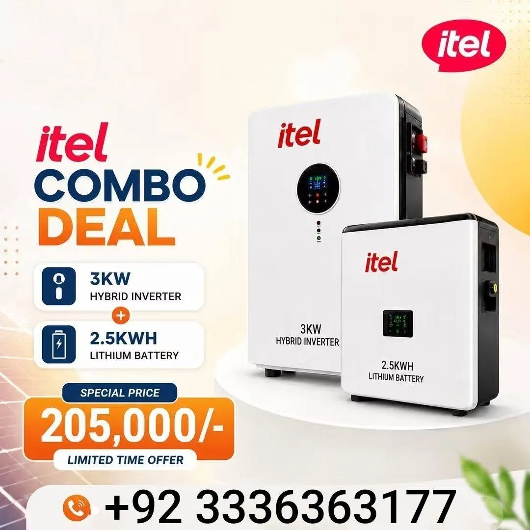 β‘ itel Combo Deal β 3KW Hybrid Inverter + 2.5KWh Lithium Battery