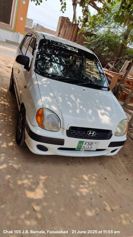🚗🔥 Hyundai Santro – Excellent Condition | Faisalabad