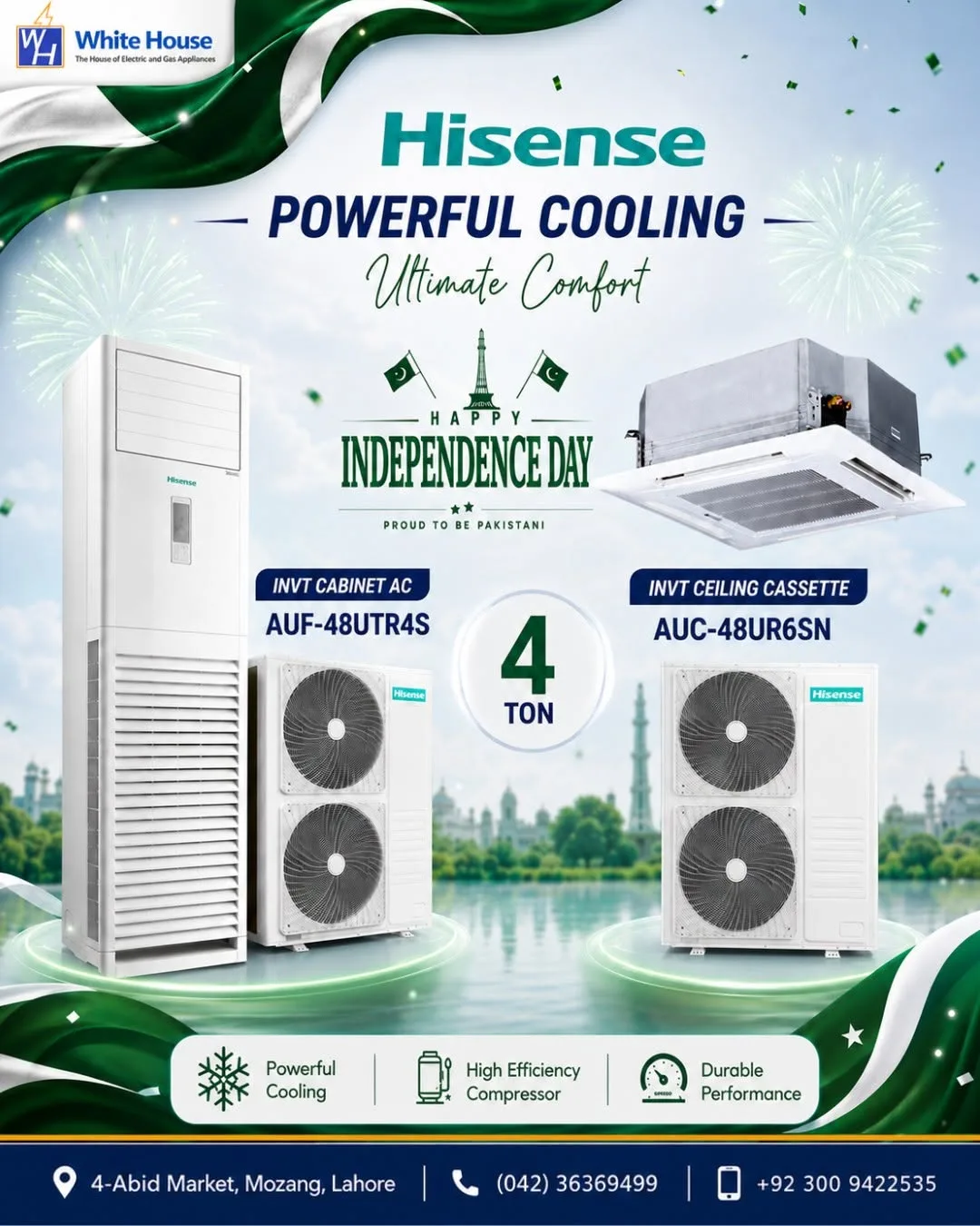 βοΈ Hisense 4 Ton Inverter AC β Independence Day Special π΅π°