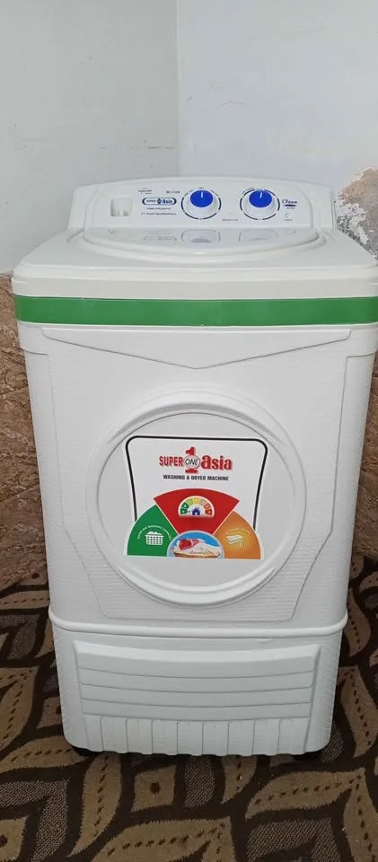 ๐งบ Super Asia M-1100 Washing & Dryer Machine