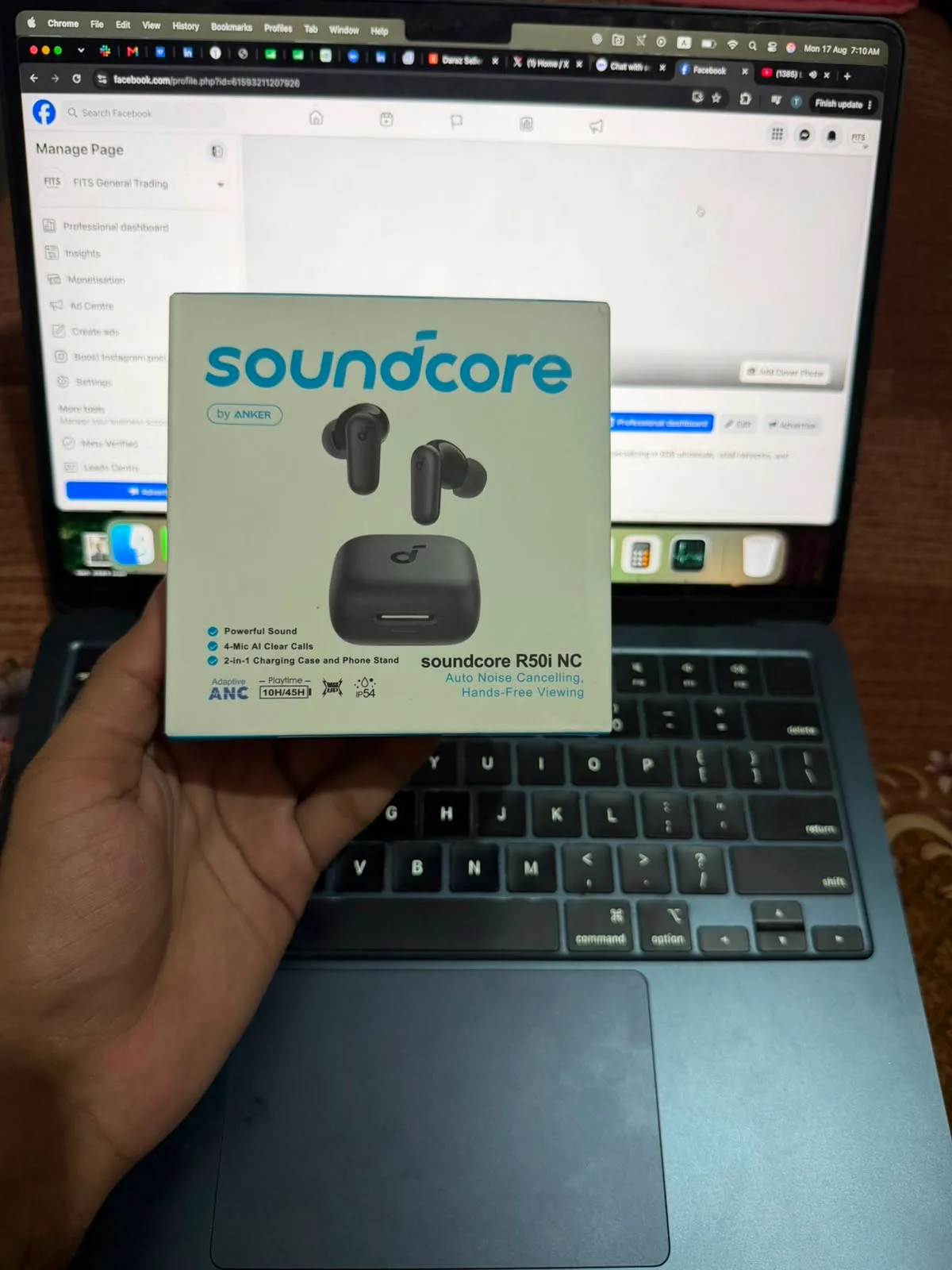 Anker Soundcore R50i NC Original Wireless Earbuds ā Box Packed