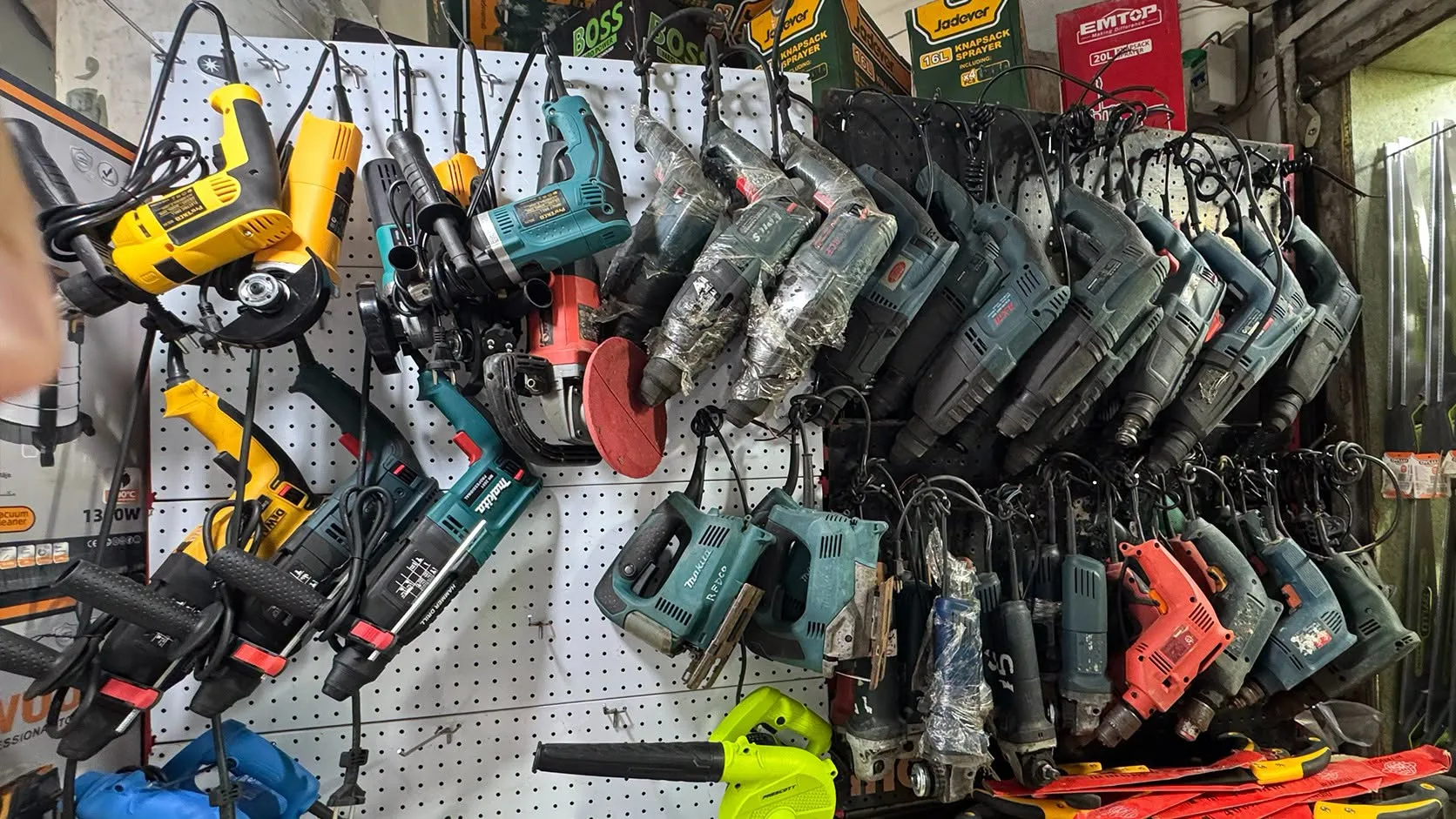 🛠️ Second-Hand & Brand-New Tools Available