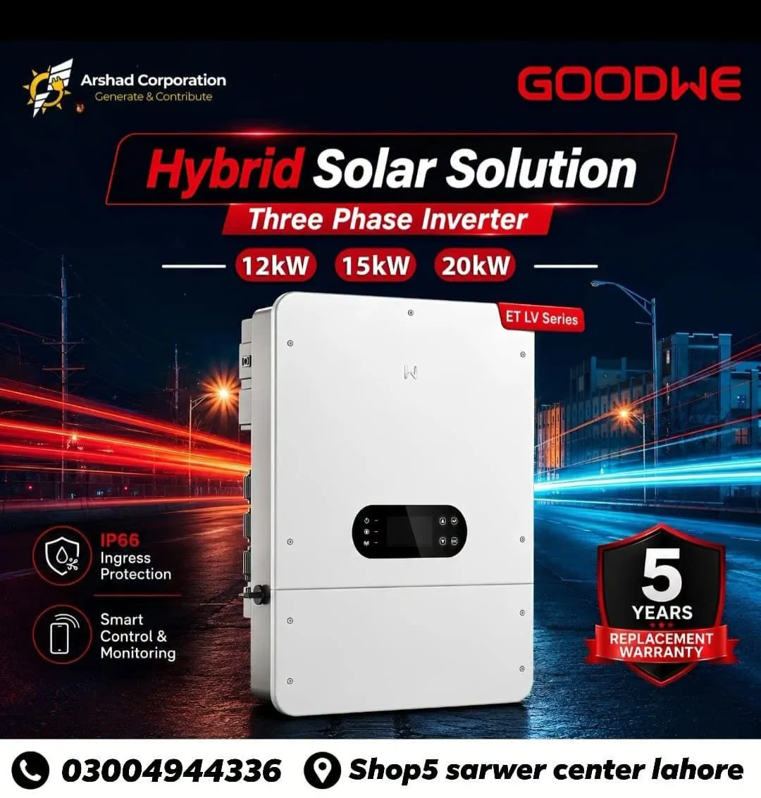 β‘ GOODWE HYBRID SOLAR INVERTER β 3 Phase π₯