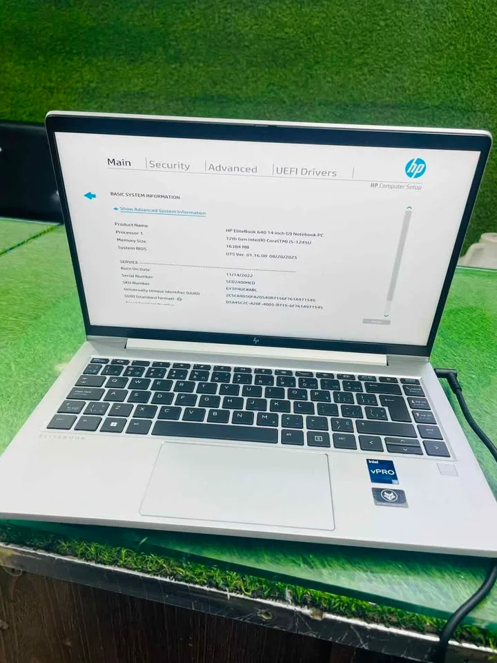 HP EliteBook 640 G9 | Intel Core i5 12th Gen | 16GB RAM | 256GB NVMe SSD | Full HD Display