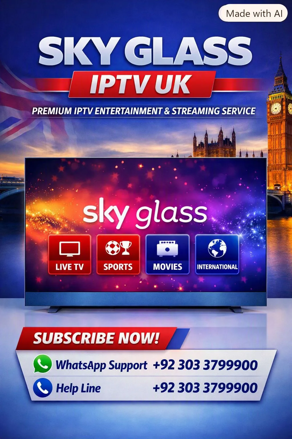IPTV Free Trial UK 2026 – Live TV, Sports, Movies & Series