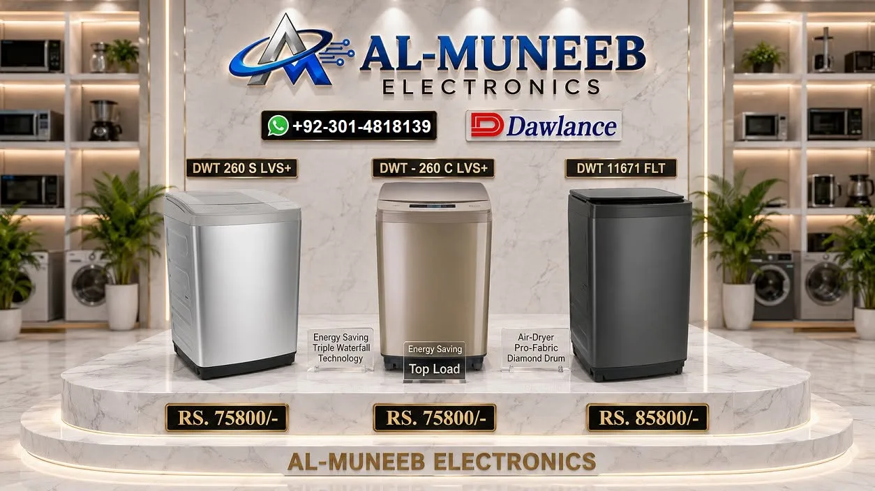π Dawlance Top Load Automatic Washing Machines | Special Offer | Al-Muneeb Electronics