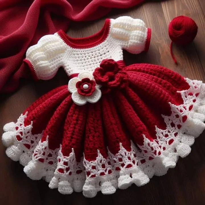🧶 Handmade Baby Winter Dresses | Crochet & Knitted Collection | New Arrivals
