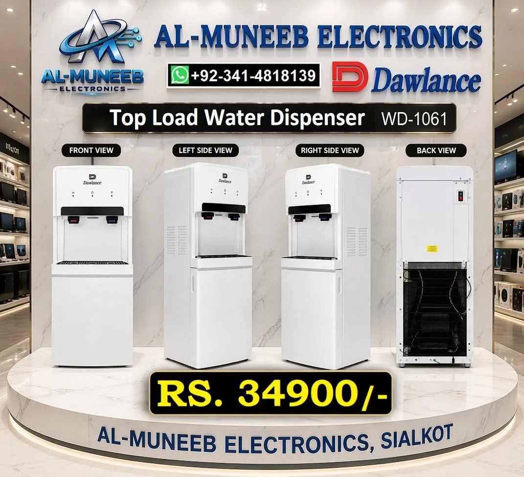 Dawlance WD-1061 Top Load Water Dispenser | Hot & Cold | Official Warranty