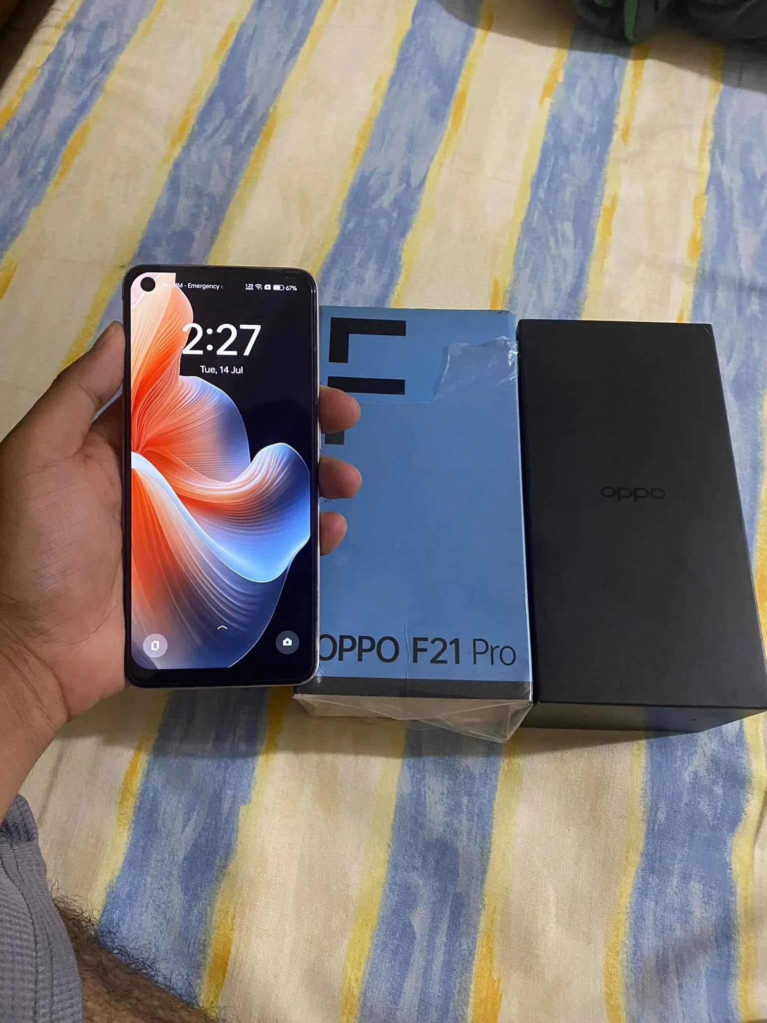 Oppo F21 Pro | 8GB RAM | 128GB Storage | With Box & Charger