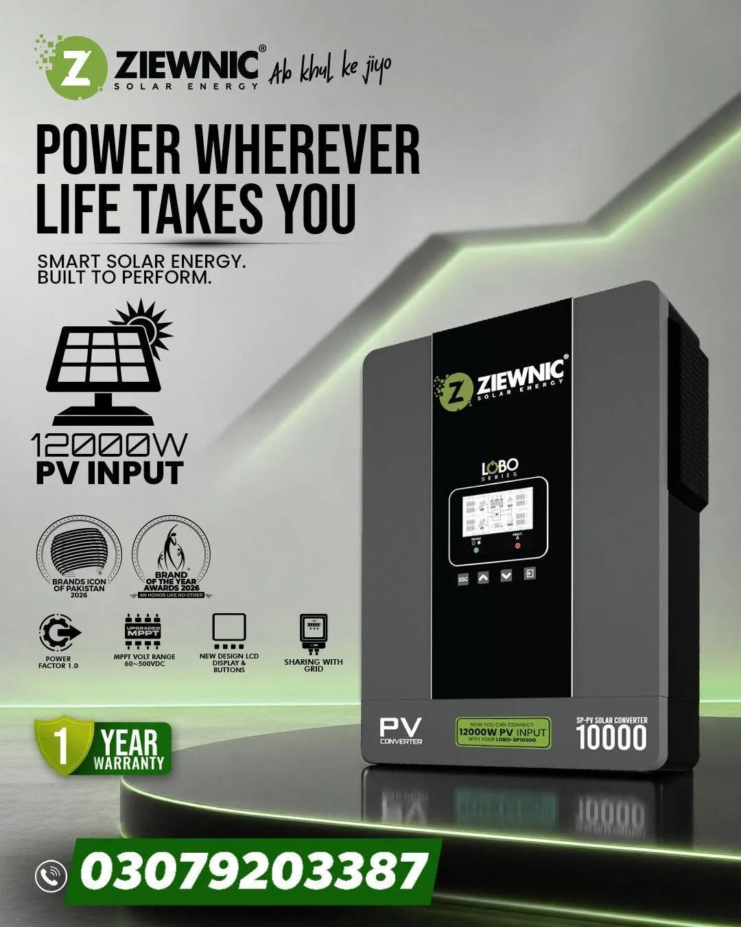 Ziewnic LOBO Series PV Inverters โกโ๏ธ