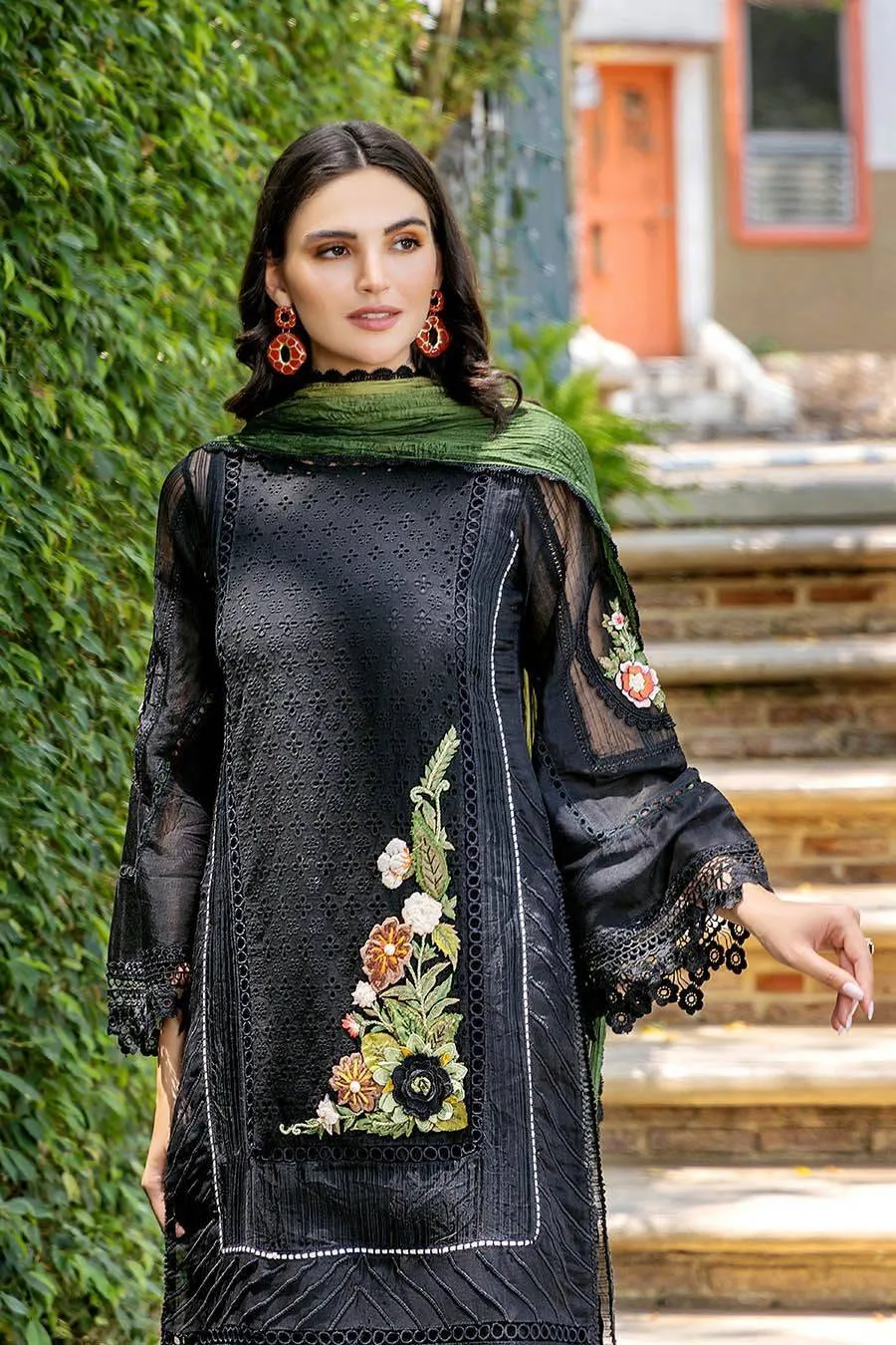 Khudabaksh F-198 | Original Boutique 3PC Ready To Wear ✨ Premium Ready-To-Wear Collection