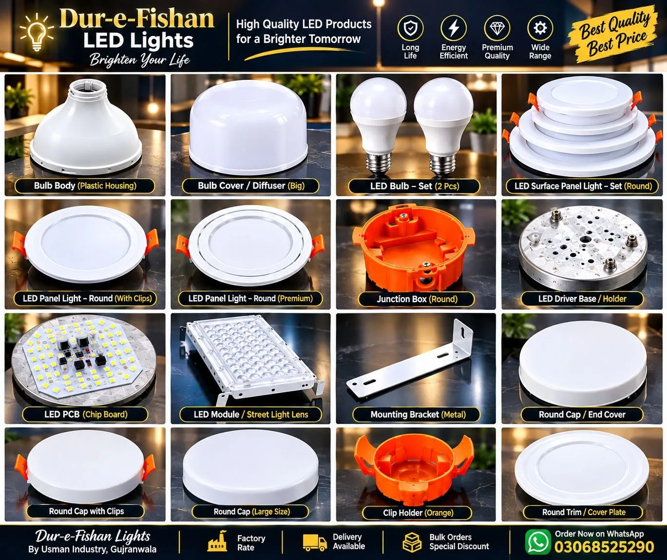 Dur-E-Fishan LED Lights – High Quality LED Products