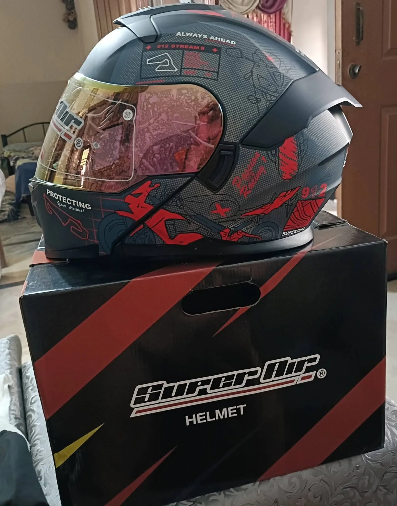 Super Air Model 912 Helmet For Sale