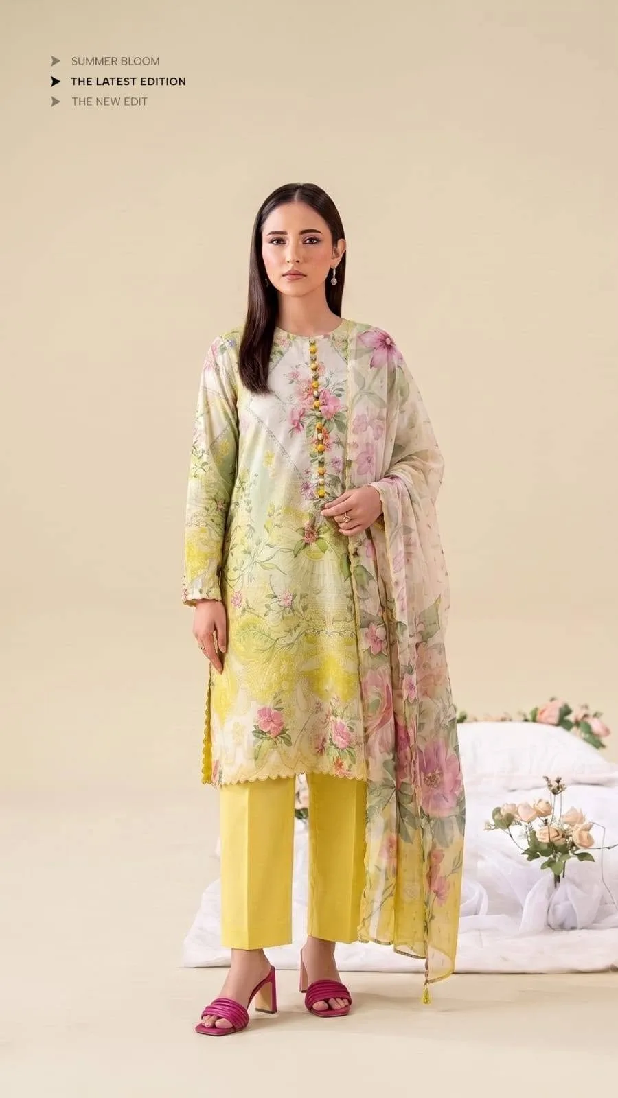 ✮ POPINN #13 – GULLJEE ✮ 🌸 2026 Luxury Lawn Collection 🌸 ✨ By GJ FASHION