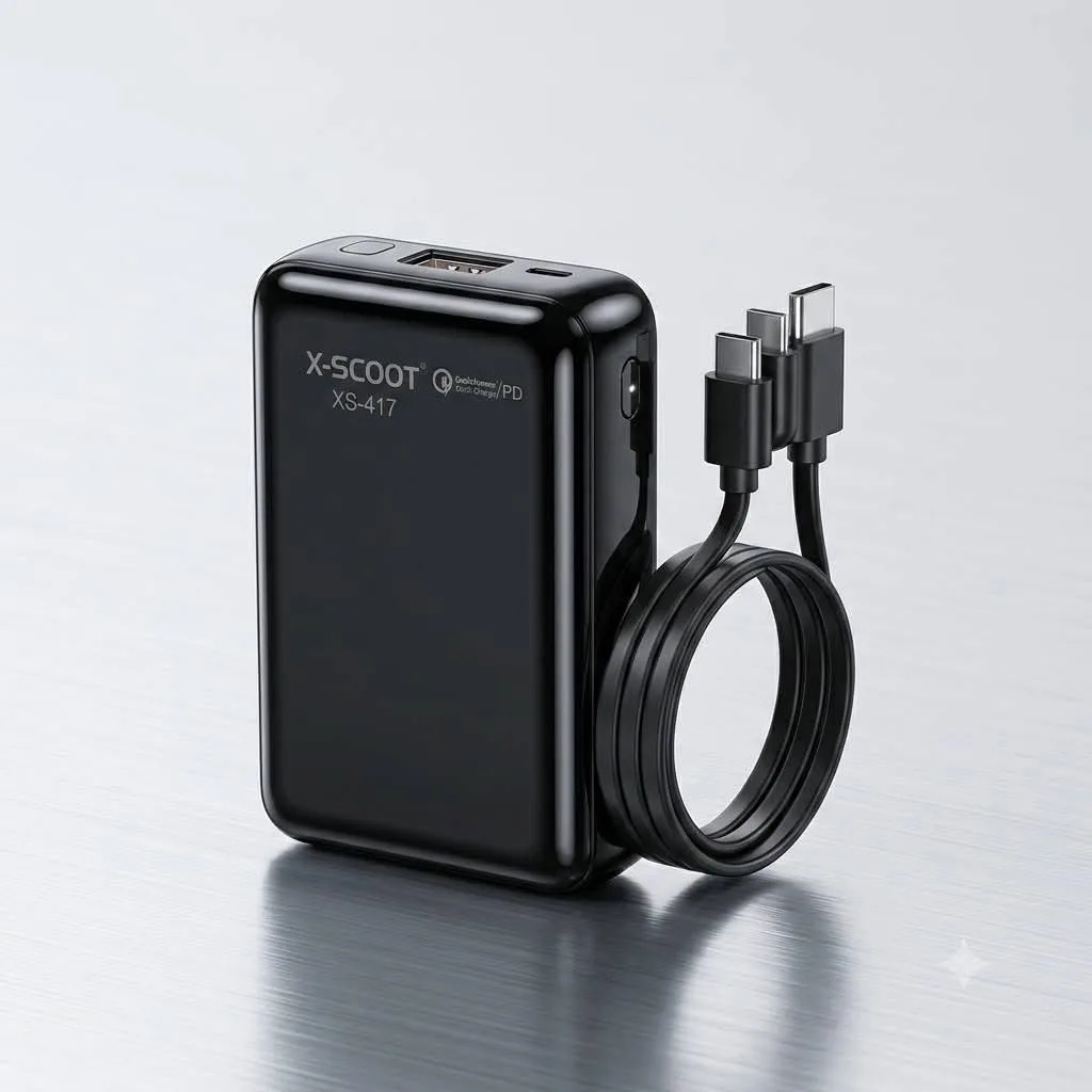 β‘ X-Scoot Xs-417 10000mah Fast Charging Power Bank β‘