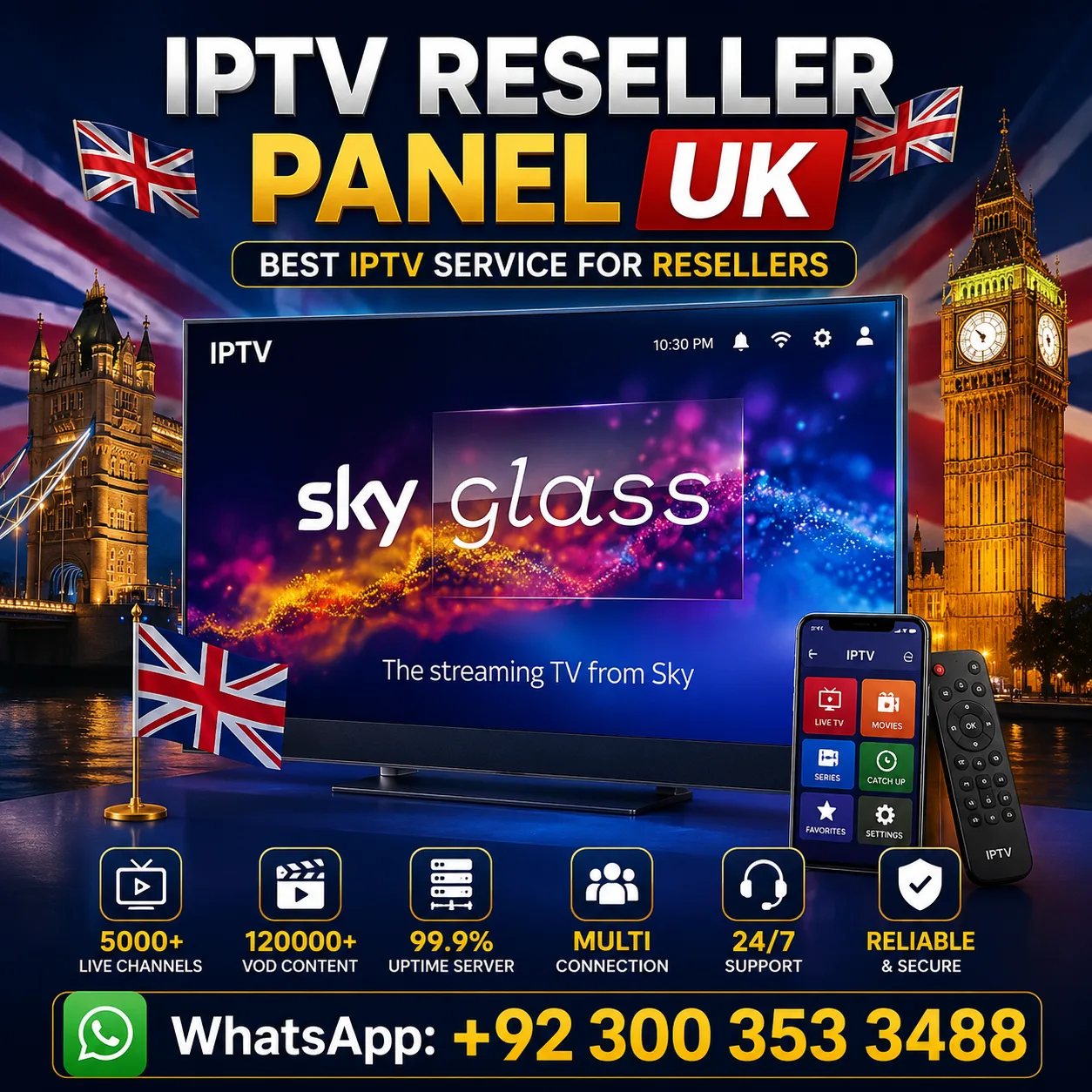IPTV Reseller Panel UK – Complete Guide to Starting a Succes
