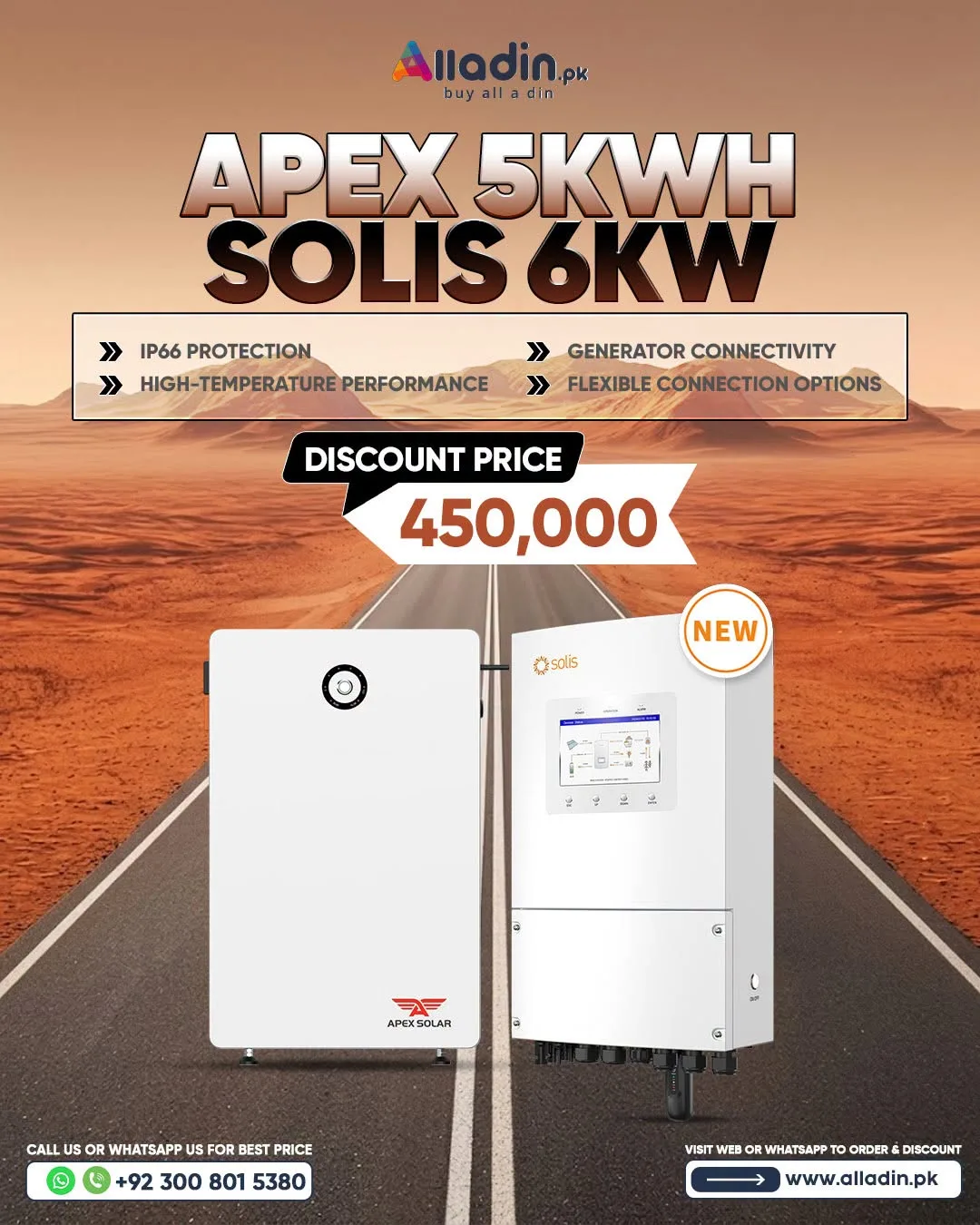 ⚡ Apex 5KWH + Solis 6kw — Complete Solar Deal 🔋