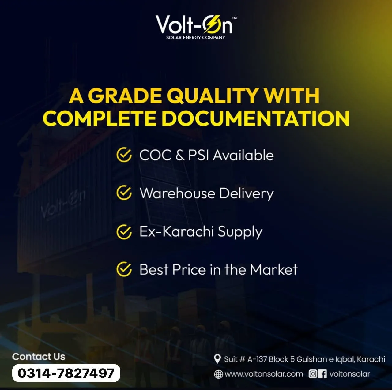 Premium A Grade Solar Panels ā Ex-Karachi āļø | š¹ JA Solar: 585W / 590W / 625W Bifacial