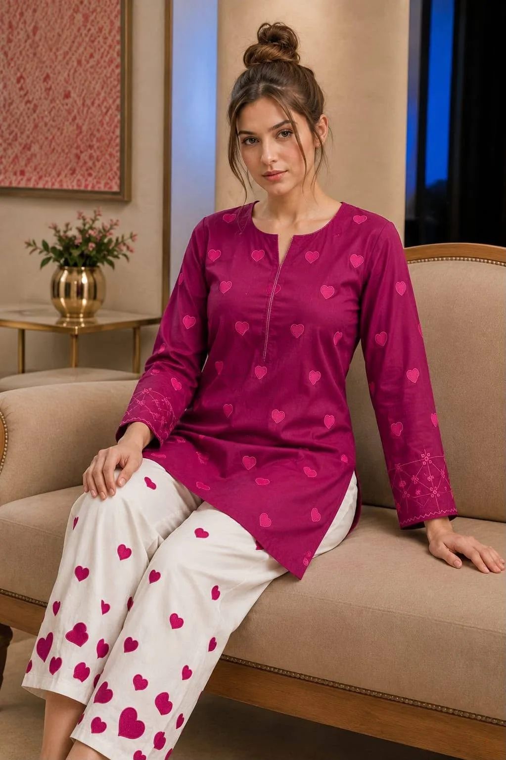 β¨ BRAND: BAREZEE π CATEGORY: Pure Lawn 2PC Embroidered