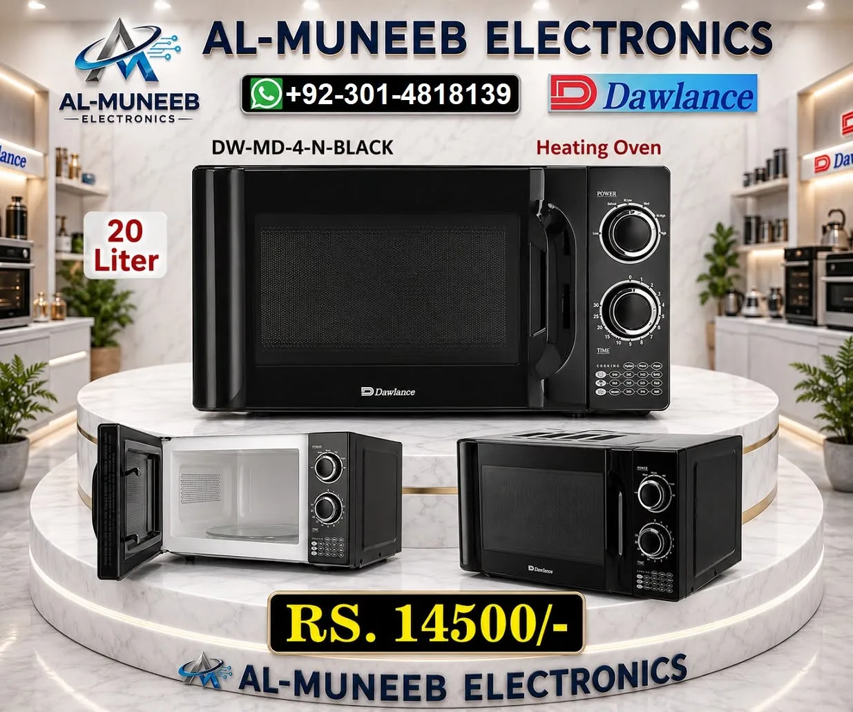🔥 Dawlance 20-Liter Heating Microwave Oven 🔥